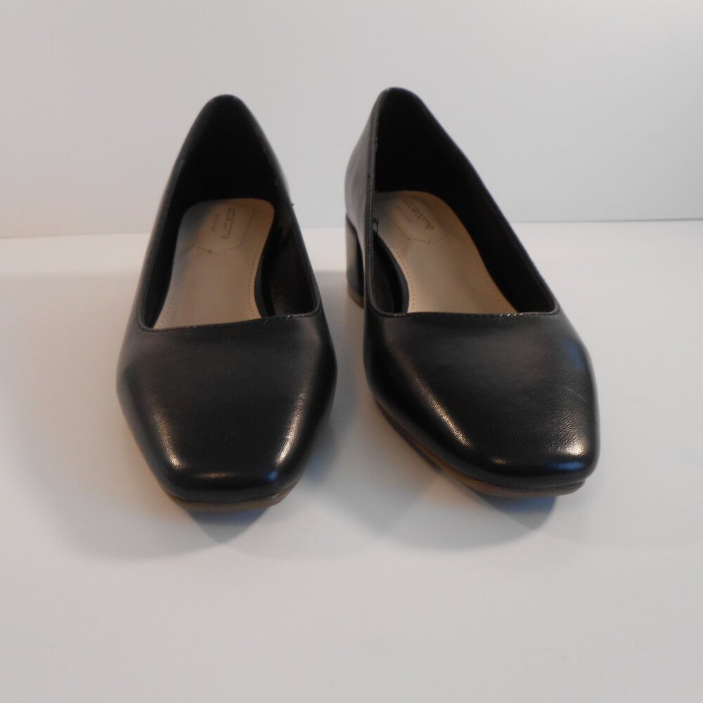 Liz Claborne Faris Block Heel Pumps/ Size 7/ Black/ Memory Foam
